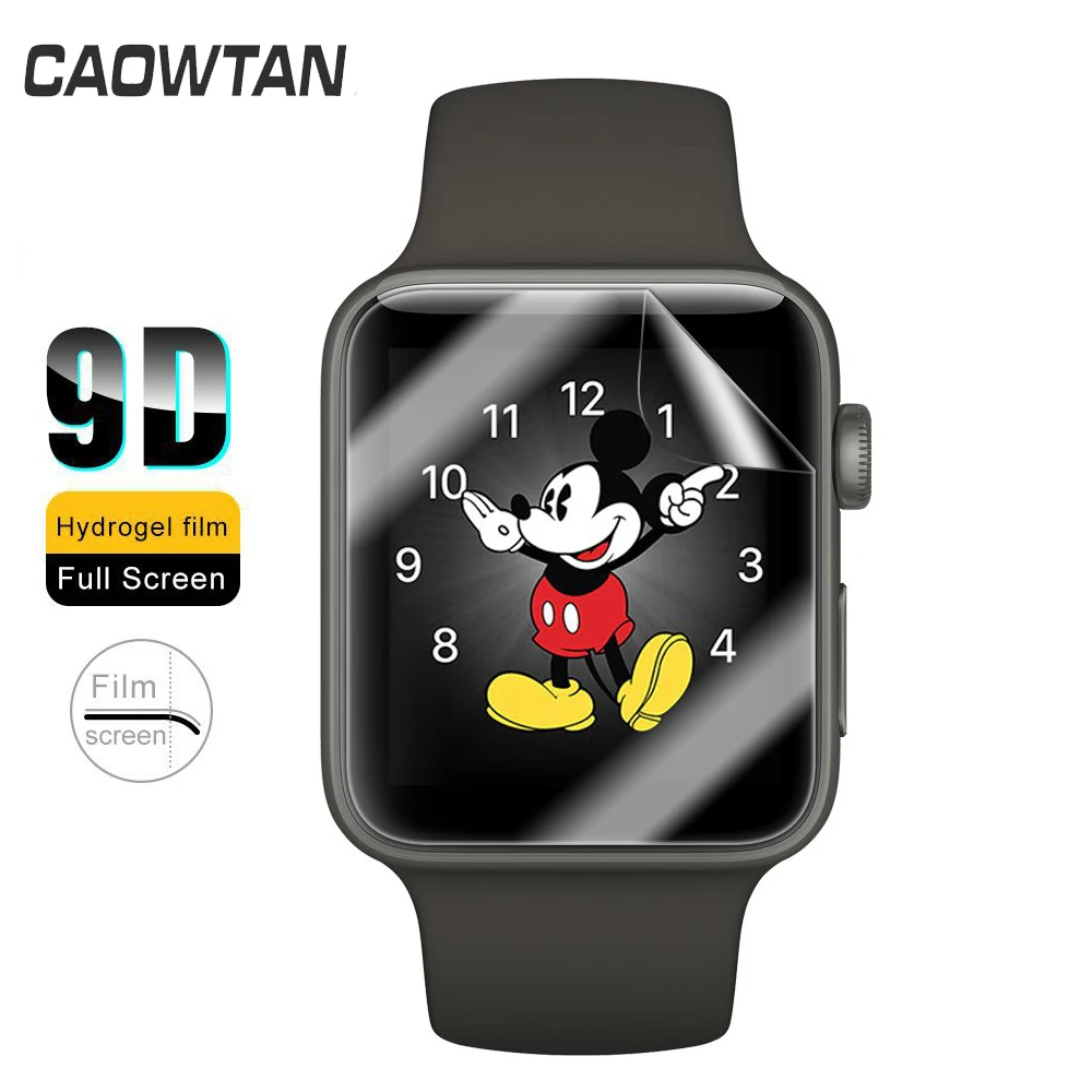 Защитная пленка для Apple Watch 4, 3, 2, 1, полосы 42 мм, 38 мм, защита экрана 40 мм, 44 мм, для i Watch 4, серия фильмов 1/2/3/4