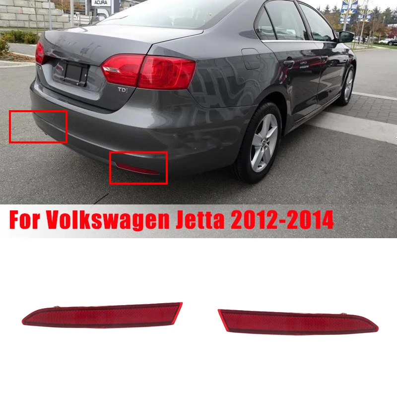 Автомобильный задний бампер отражатель лампы для Volkswagen VW Jetta 2012-2014 драйвер правой