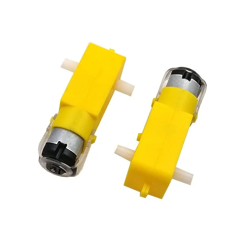 

TT Motor + 65mm Wheel DC 3-6V 130 Gear Motor with Wheel for Arduino Smart Car Robot Intelligent Car Chassis Four Drive