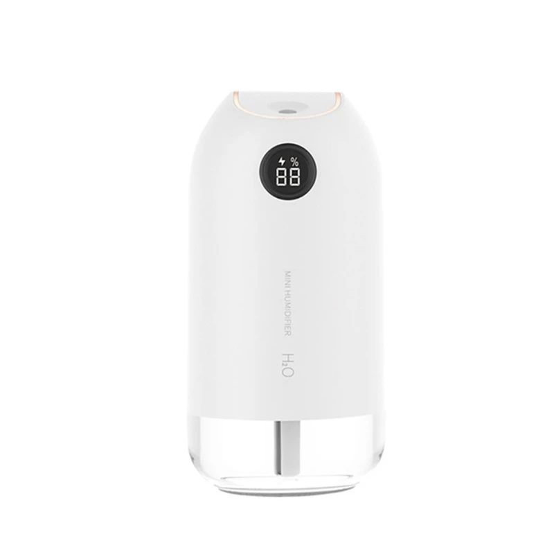 

500ml Rechargeable Double Spray Air Humidifier with Light Ultrasonic Diffuser L69D