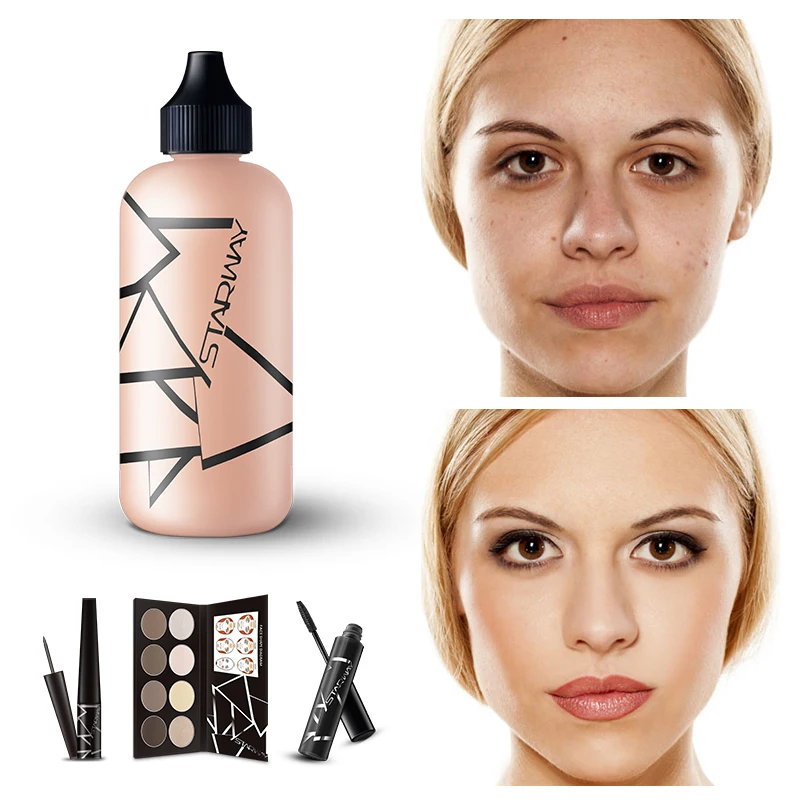 Водостойкая жидкая тушь STARWAY для основы подводка глаз контур пудра консилер