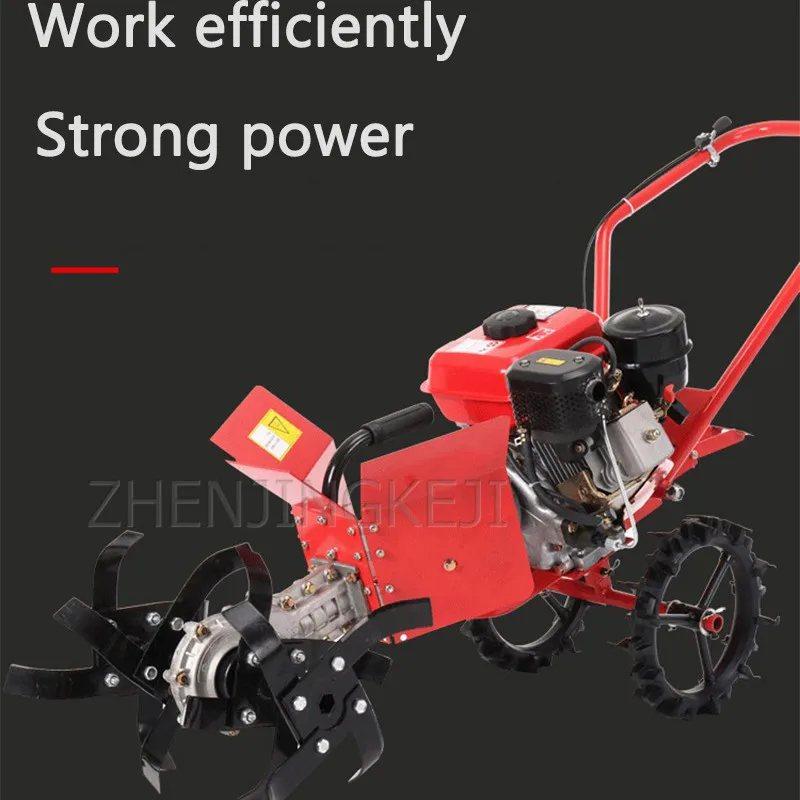 Agricultural Gasoline Micro Tillage Machine Multifunction Garden Orchard Vegetable Field Loose Soil Weeding Rotary Tiller Tools |