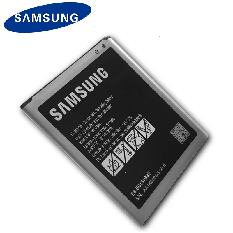 Оригинальная Аккумуляторная батарея для телефона Samsung Φ 2600 мАч Galaxy Grand Prime J3 2016 G530