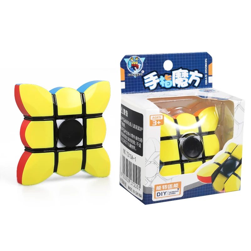 Shengshou Sengso 1x3x3 волшебный кубик для пальцев Cubo Magico рождественский подарок детей