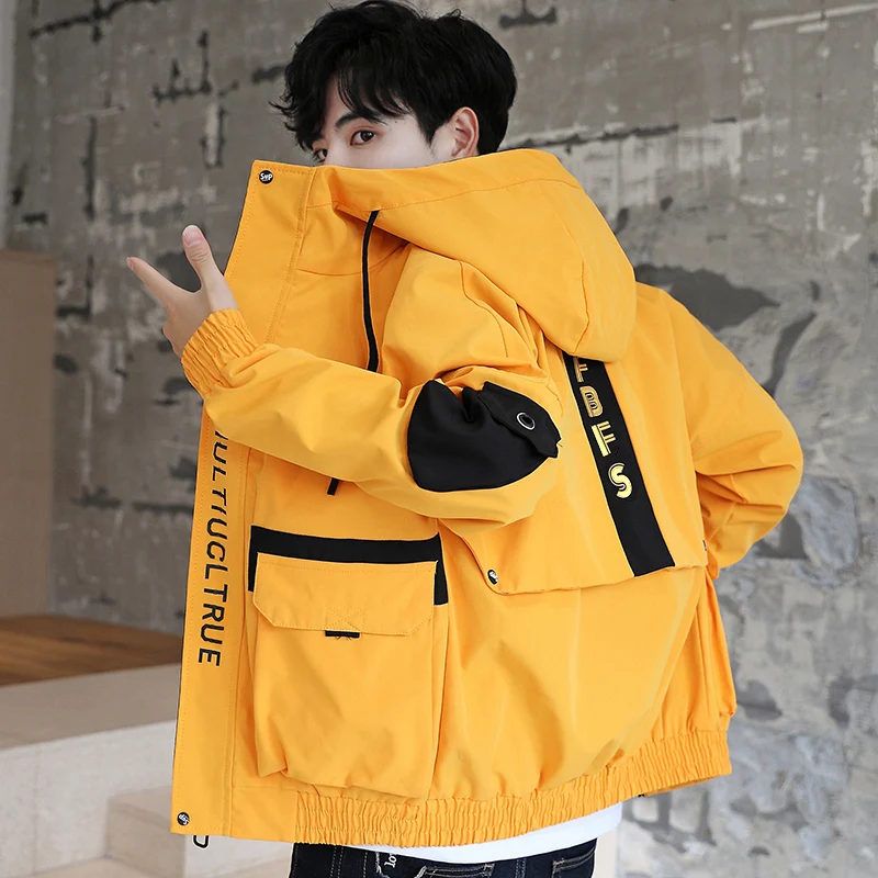 Осенняя мужская куртка techwear Мужская ветровка Женское зимнее пальто одежда для мужчин Уличная одежда стиль комбинезоны на весну
