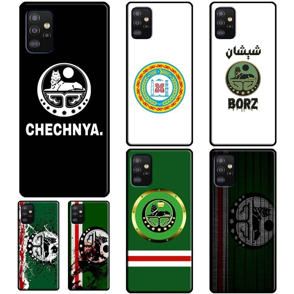 Чеченский чехол с флагом для Samsung A50 A70 A40 A10 A20 A30S A02S A41 A51 A71 A12 A32 A42 A52 A72 A20e A21S |