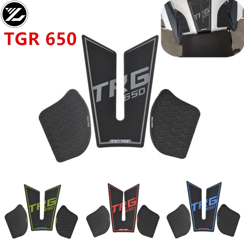 

Motorcycle 3D Emblem Fuel Tank Traction Side Pad Knee Grip Decal Protective Stickers For CFMOTO TRG650