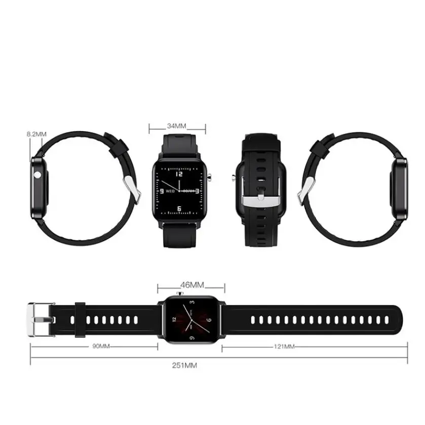 

2021 new Bluetooth Smart Watch M2 smart bracelet blood pressure heart rate sports waterproof watch sports watch For IOS Android