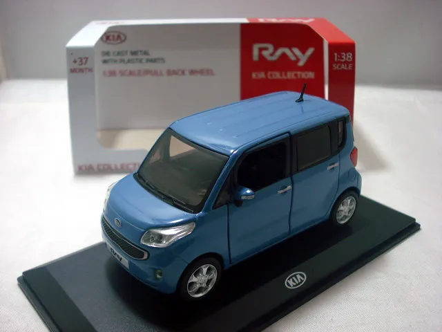 Модель литая под давлением в масштабе 1:38 для KIA RAY K car MPV игрушечный автомобиль из