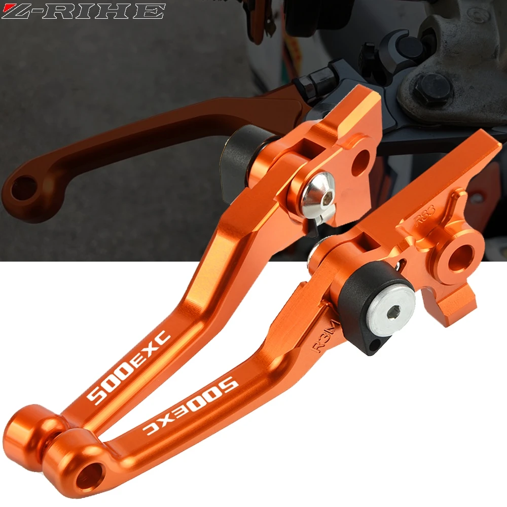 

For 500EXC 500 EXC 2012 2013 2014 2015 2016 Aluminum Motorcycle Accessories Dirt Pit Bike Pivot Brake Clutch Levers 500EXC