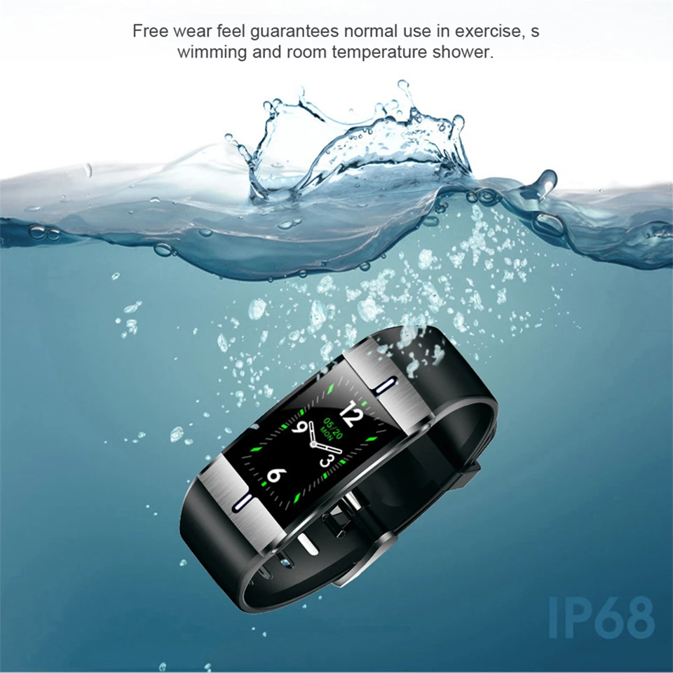 BM08 монитор для измерения жира в теле умный браслет фитнес трекер часы пульса