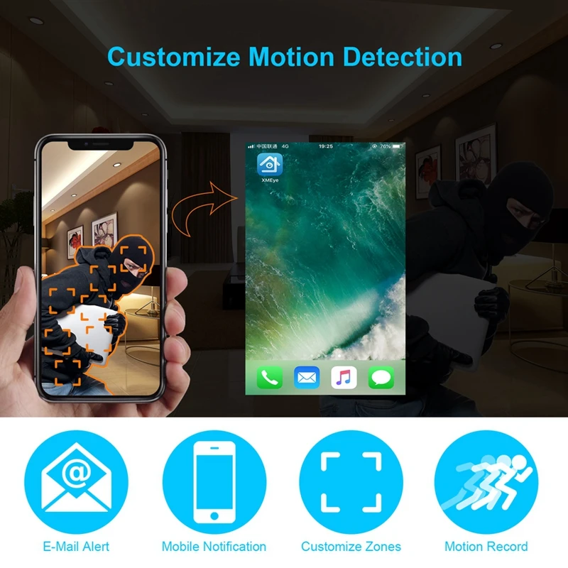 1080P Домашняя безопасность Камера Системы, Zclever 8CH наблюдения DVR для наблюдения за состоянием труб 4/8 шт. 2.0MP всепогодный IP66 пуля Камера s Ночное видение