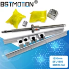 Линейный круглый вал SBR16 RM1605, набор шариковых винтов в сборе, длина 1250 мм для ЧПУ X Y Z Axis