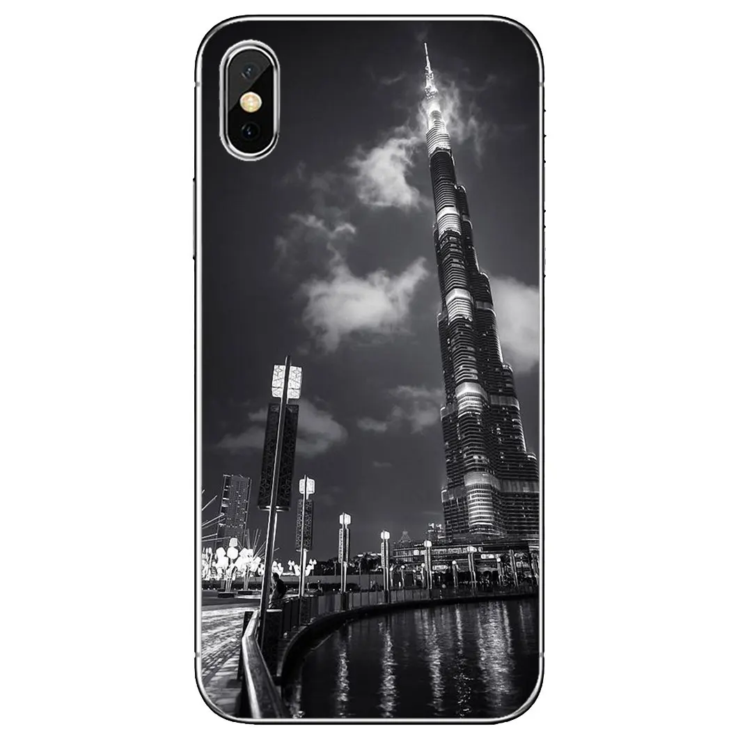 Мягкие чехлы для Sony Xperia XA Z3 Z5 XZ1 XZ2 Z Z1 Z2 compact M2 M4 M5 C4 C6 E3 T3 Burj-Khalifa-Tower-building-Dubai |