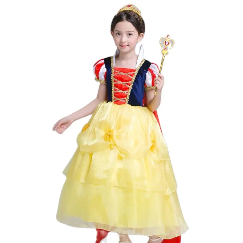 S1699 New Fashion Clothing Children Halloween Snow White Costume Princess Dress | Детская одежда и обувь