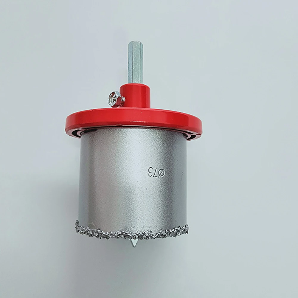 

New 8pcs Boxed Tungsten Carbide Hard Alloy Grit Hole Saw YG8 Tile Opener Set Reamer Drill Bit