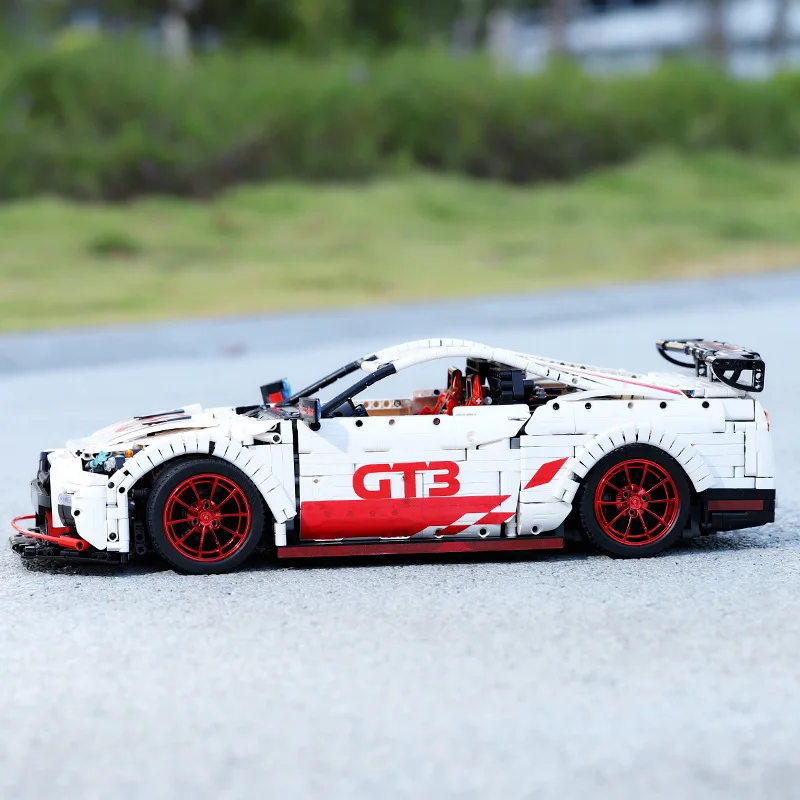 DHL 23010 3408 шт. Moc высокотехнологичный Nismo Nissan GTR GT3 скоростной гоночный спортивный