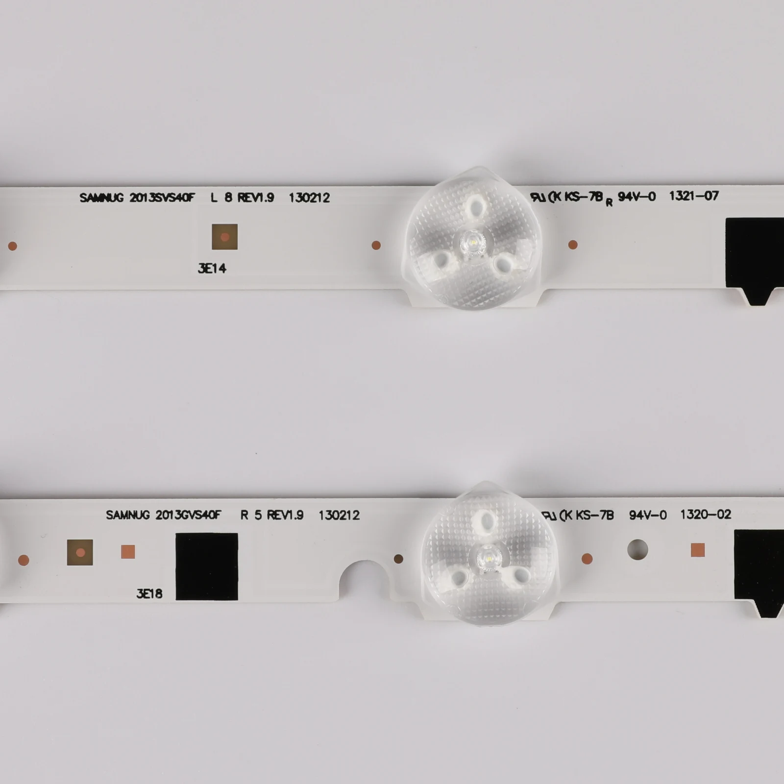 Новинка 1 комплект = 14 шт. сменная Светодиодная лента для samsung UE40F6400AK D2GE-400SCA-R3