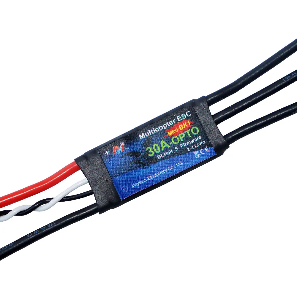 Maytech 30A 4S бесщеточный Скорость контроллер ESC RC Самолет Jet и Мультикоптер гоночные