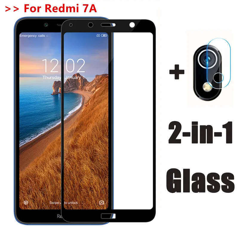 Стекло для камеры 2 шт. Xiaomi Redmi 7A redmi7a полное покрытие закаленное стекло защита