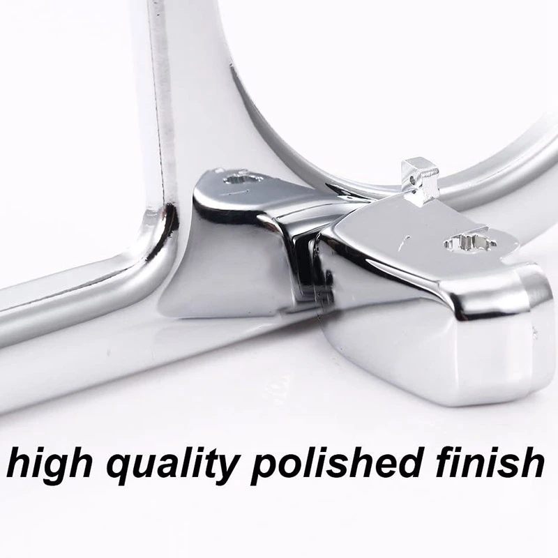 

8PCS Chrome Speeeter Gauges Bezels Horn Covers for Touring Electra Street Ultra Classic Road Glide Trike Models 86-13