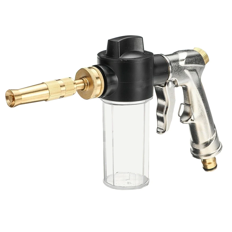 Портативный 100 мл снег автомобиль пены пушки копье высокого давления мойки