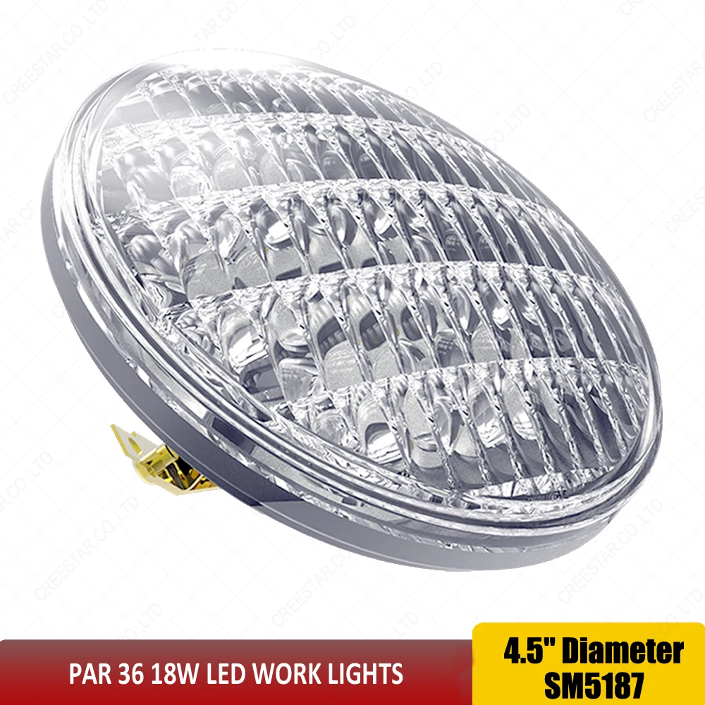 LED Landing Light PAR 36 GE4509/GE4411/GE4502 DC 10-30V Par36 led work lights Small Aircraft Led Sealed beam x2pcs | Автомобили и