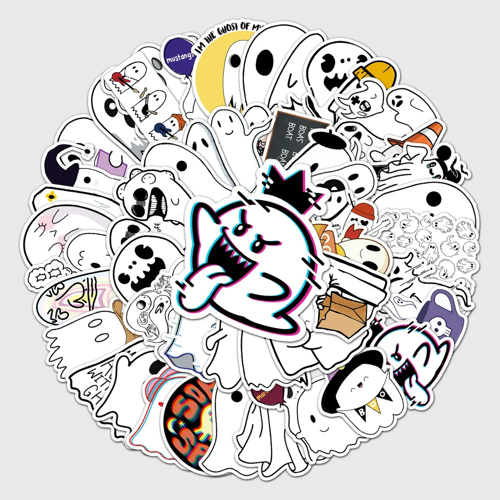 

10/50 шт., наклейки на блокнот «Демон»