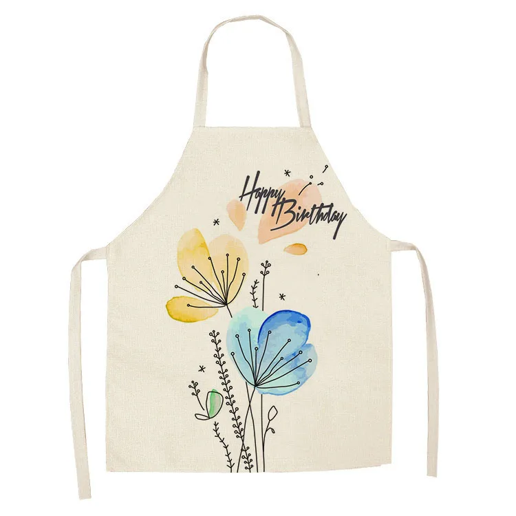 Фартук Кухонный из хлопка и льна 55 х68 см|Фартуки| |