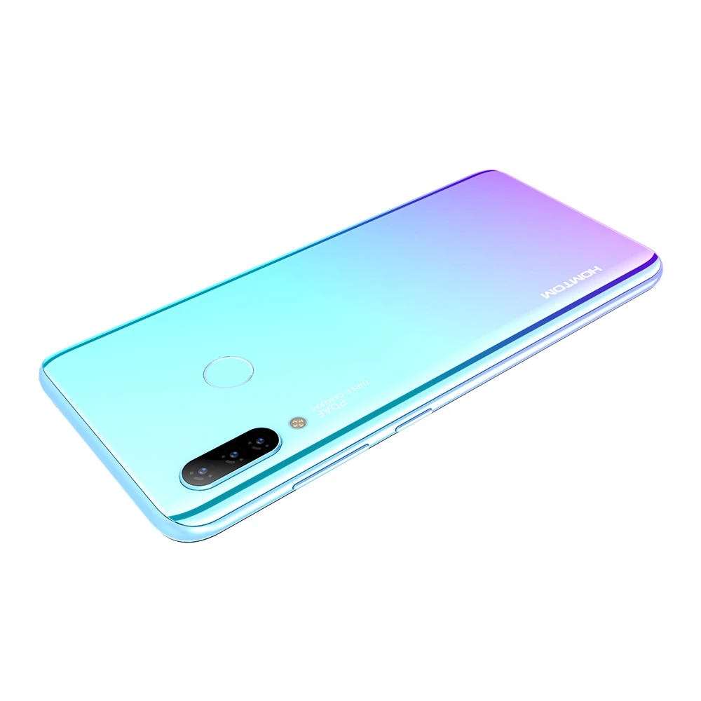 HOMTOM P30 pro 6,41 дюймов Android 9,0 мобильный телефон MT6763 Восьмиядерный 4 Гб 64 Гб задняя 13 МП Тройная камера смартфон