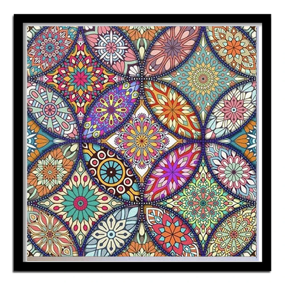 

Geometry Diamond Painting Mosaic Embroidery Kit Full Round Mosaic Drill Photo Cross Stitch Set Home Decor Gift Dropshipping