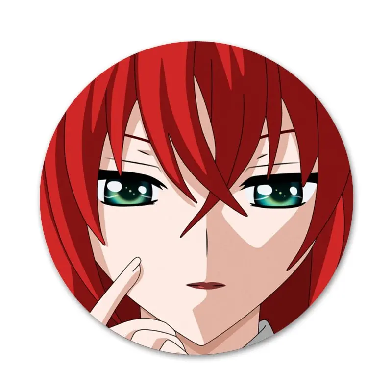 Значок Akeno Rias Gremory для старшей школы DxD значок одежды украшение рюкзака подарок |