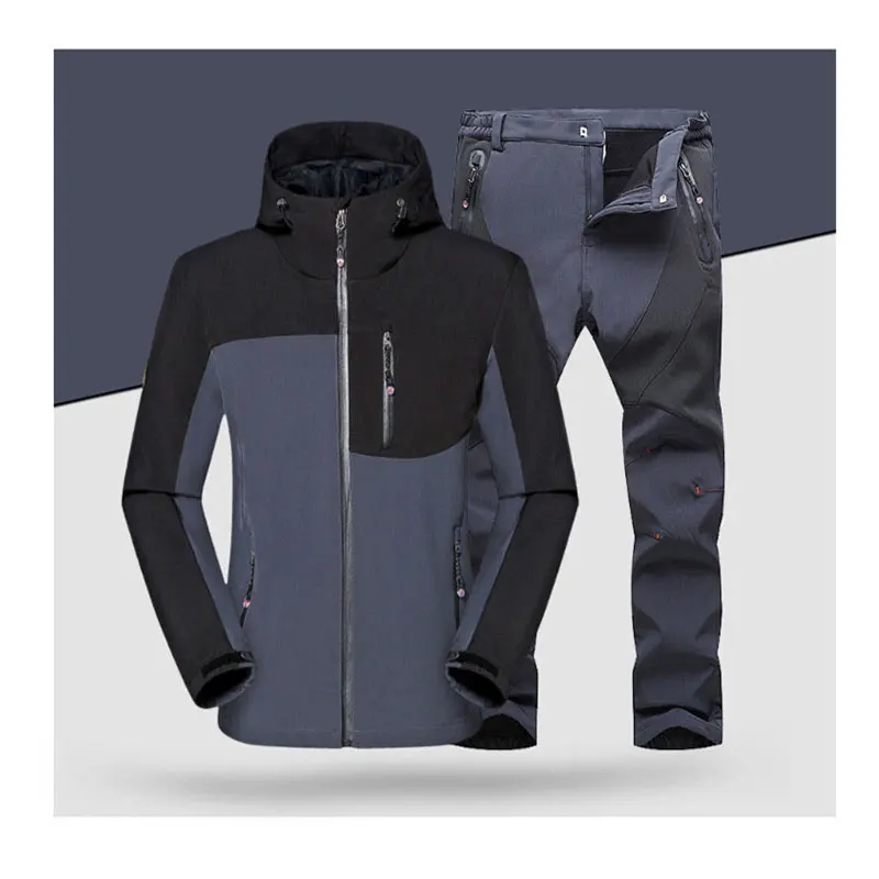 Осенне-зимние уличные флисовые куртки мужское флисовое пальто для альпинизма