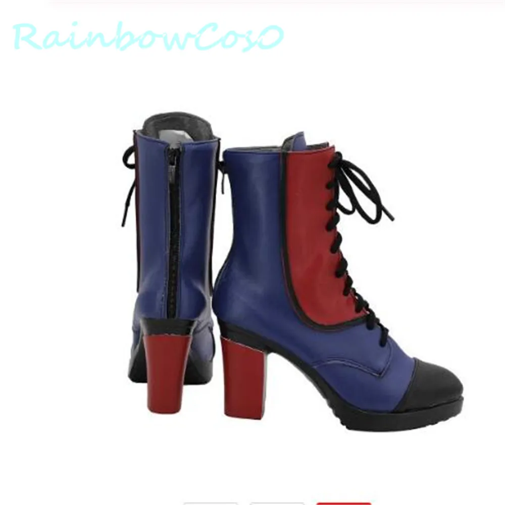 Обувь для костюмированной вечеринки Descends 3 Evie Ботинки игры в аниме на Хэллоуин