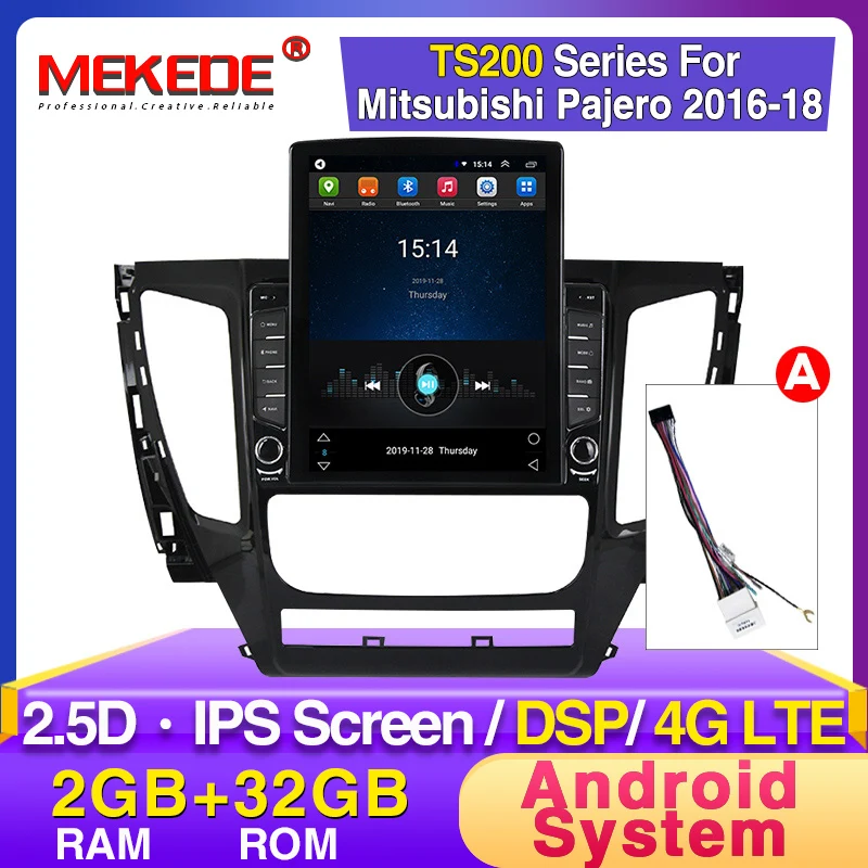 Tesla экран Android 2.5D IPS DSP автомобильное радио мультимедийный видео плеер для Mitsubishi
