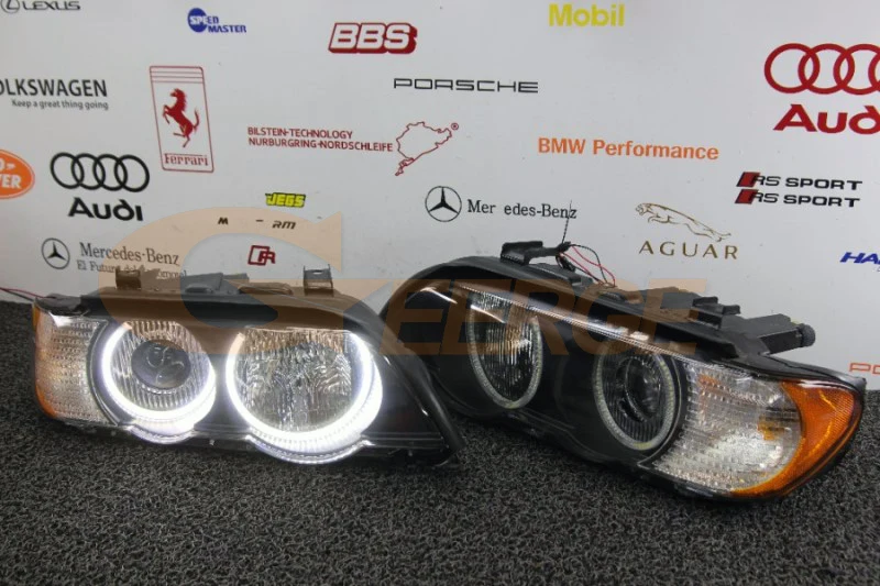 Для BMW X5 E53 2000 2001 2002 2003 2004 2005 2006 ультра яркий SMD светодиодный комплект колец