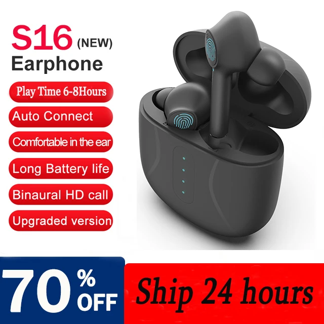 TWS наушники с поддержкой Bluetooth 7 9 часов работы|Наушники и гарнитуры| |