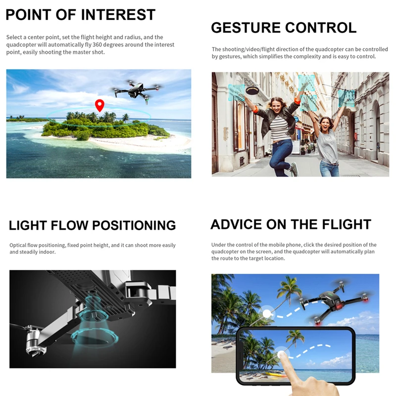 Визуализации из мультфильма Холодное сердце K1 GPS дрона с дистанционным