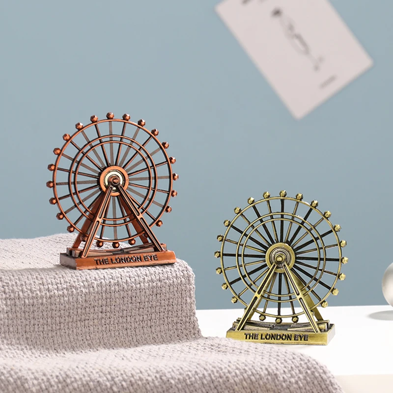 Парк развлечений железная кожа вращающаяся модель украшение для дома гостиной