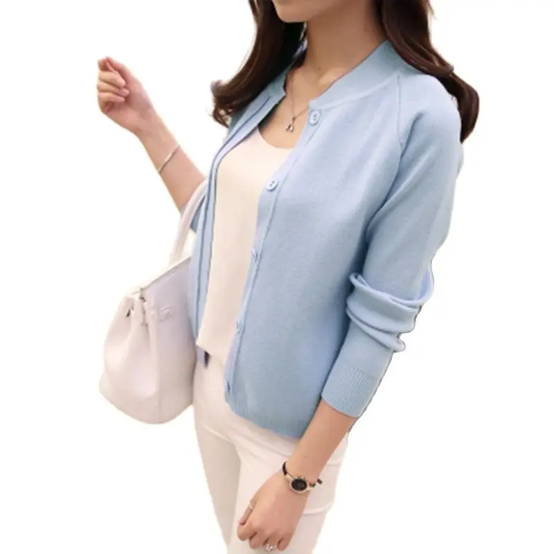 

Autumn dress sweater 2021 new spring autumn winter jacket coat primer cardigan