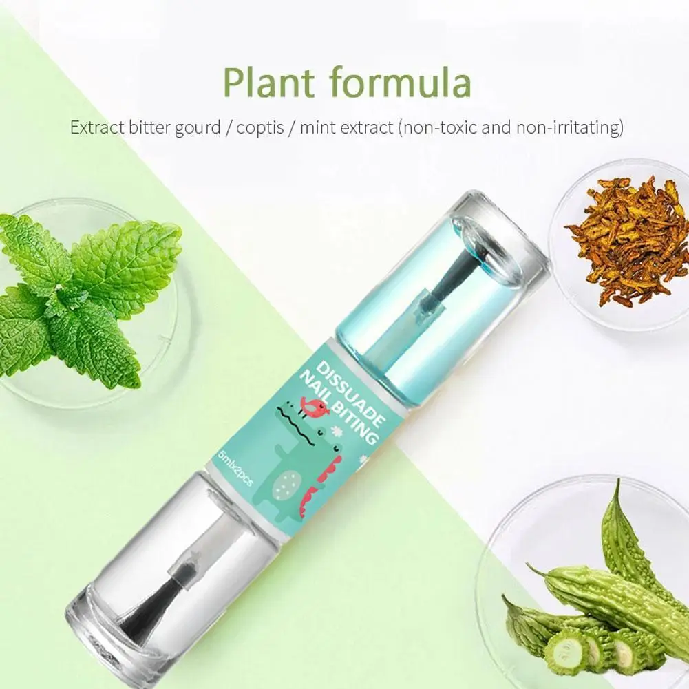 1Pc Bitter Nail Water Children's Anti-biting Nails Prevent Biting Unisex Nail Eating Bite Non-Toxic Polish Cuticle Fingerna Y5B7