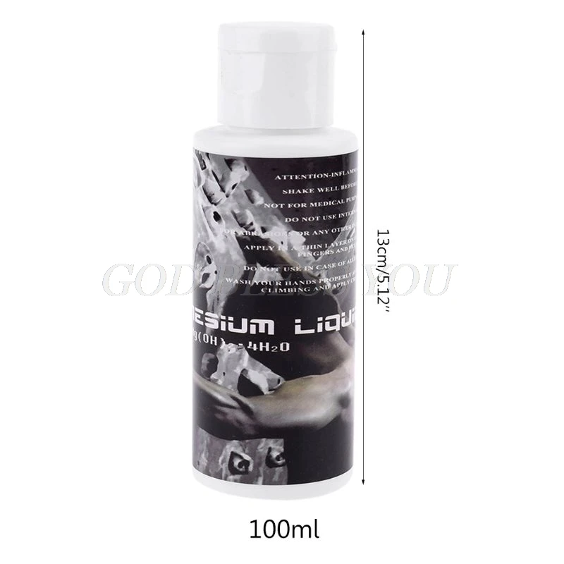 

1 Bottle 100ml Liquid Chalk Sports Magnesium Powder Fitness Weight Lifting Anti Slip Cream Drop Shipping