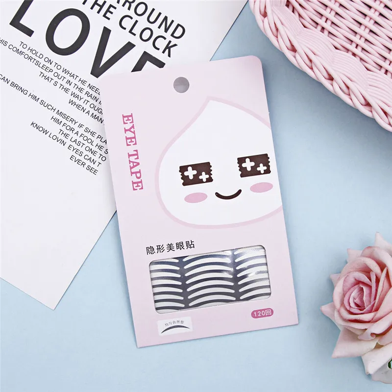 5 листов новейшая супер невидимая наклейка для двойного века растягивающаяся