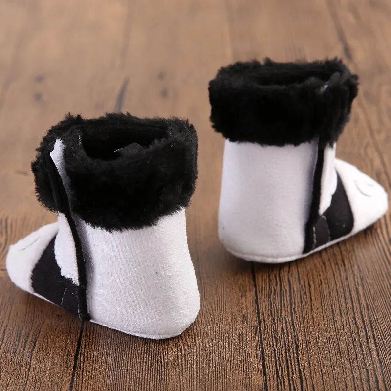 Ботинки детские унисекс из искусственного меха зимние ботинки с рисунком панды