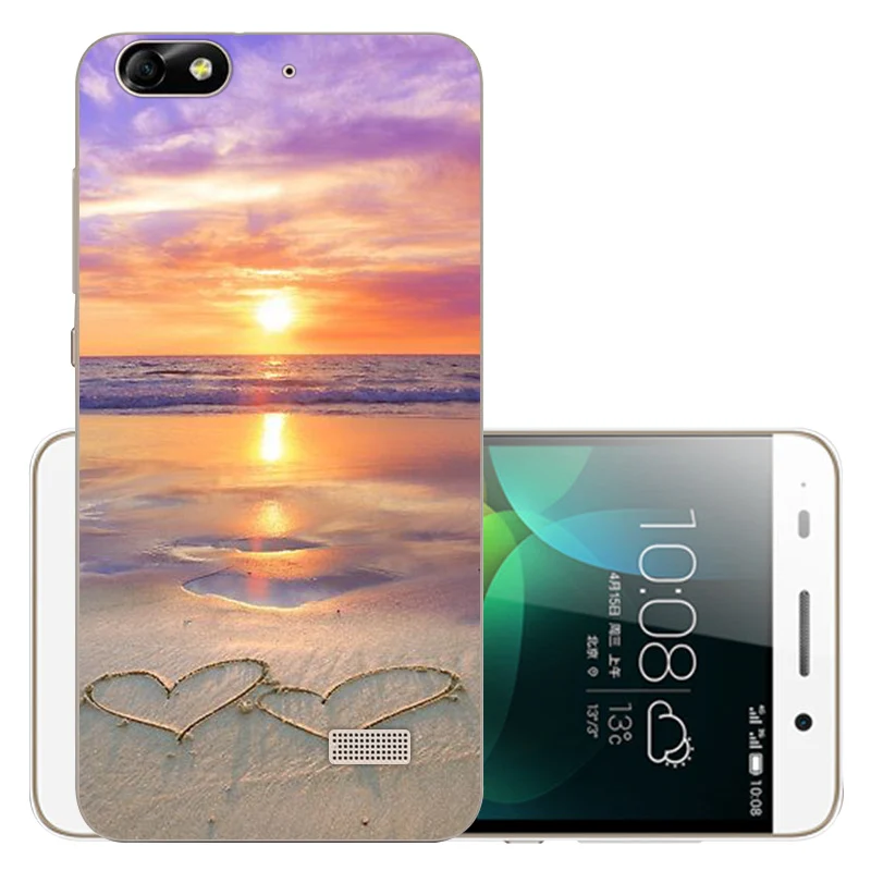 Чехол-книжка 5,0 дюйма для huawei Honor 4C, чехол CHC-U01, CHM-U01 чехол для huawei Honor 4C, мягкий силиконовый чехол для huawei G Play Mini - Цвет: AHYXGQ