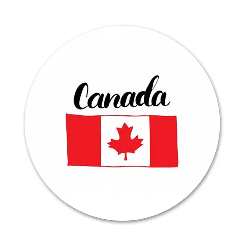 Я люблю Канадский кленовый лист значок для одежды рюкзака декоративный подарок -