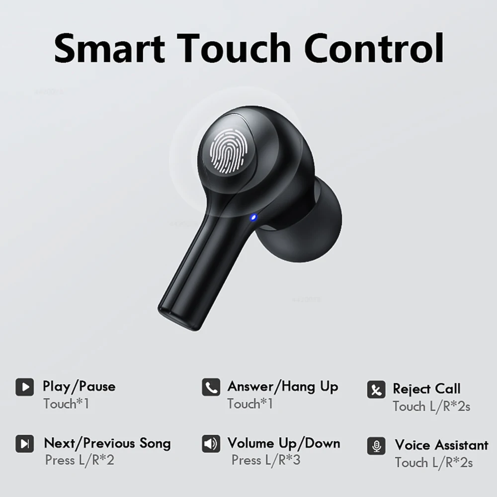 F9 наушники вкладыши TWS Bluetooth 5 0 Беспроводной светодиодный спортивные 9D Hi Fi стерео
