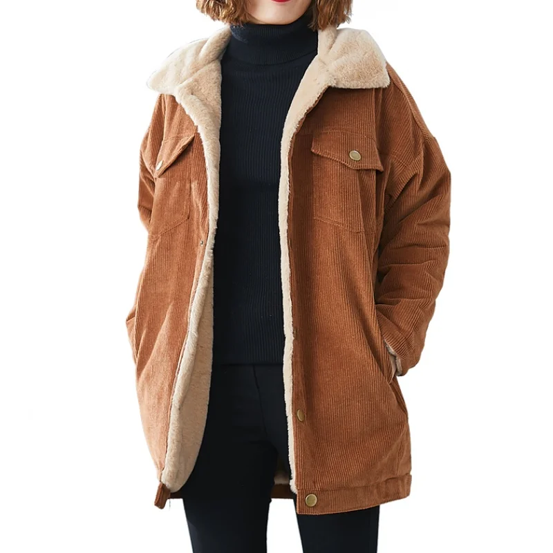 

Пальто женское 2020 осень-зима пальто из овечьей шерсти для детей; Куртка из овечьей шерсти для детей; Пальто с длинными рукавами свободные пл...