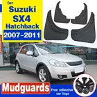 Брызговики для Suzuki SX4 2007-2011, хэтчбек и кроссовер, брызговики 2008, 2009, 2010, 2011, 2012