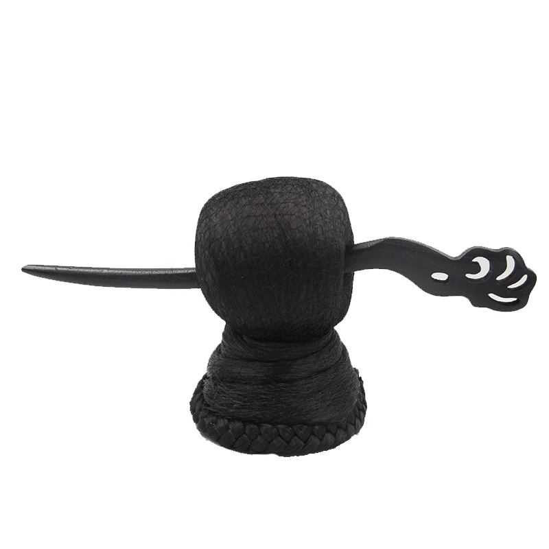 Черные шиньоны для женщин и мужчин Классическая династия Хань маленькие